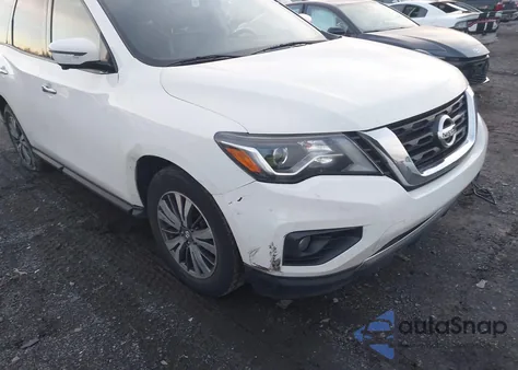 2018 Nissan Pathfinder Sl из США, поврежденный, VIN 5N1DR2MN7JC608926